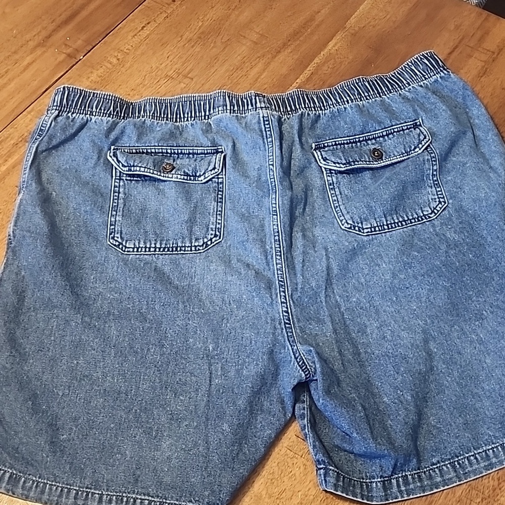 CROFT & BARROW COTTON JEAN SHORTS XXL - Picture 6 of 9